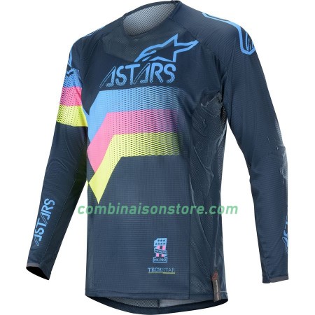 Maillot VTT/Motocross Alpinestars Techstar Venom Manches Longues N002 2020